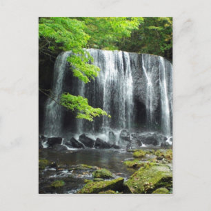 Wasserfall in Aizu Postkarte