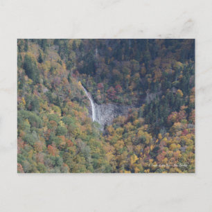 Wasserfall in den Blue Ridge Mountains, NC Postkarte
