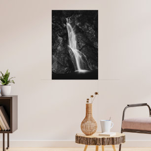 Wasserfall in der Schlucht von Hell, Slowenien Poster