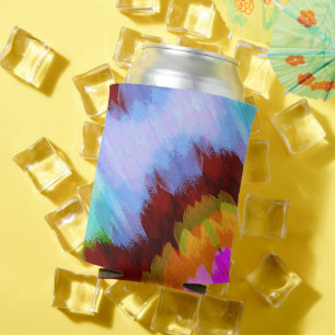 Wasserfall in Farbe, Natur 2 Dosenkühler