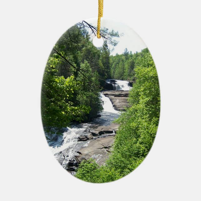 WASSERFALL in NC Keramikornament (Vorne)