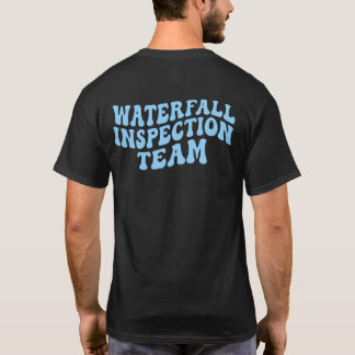 Wasserfall-Inspektionsteam - Gamer-Meme T-Shirt