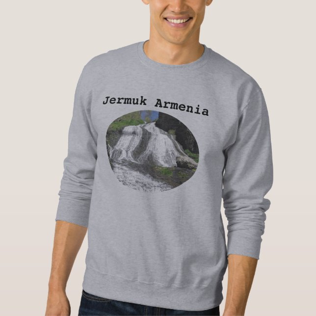 Wasserfall Jermuk Armenien Sweatshirt (Vorderseite)