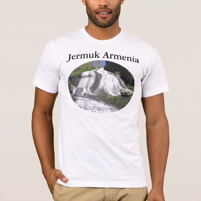Wasserfall Jermuk Armenien T-Shirt (Vorderseite)
