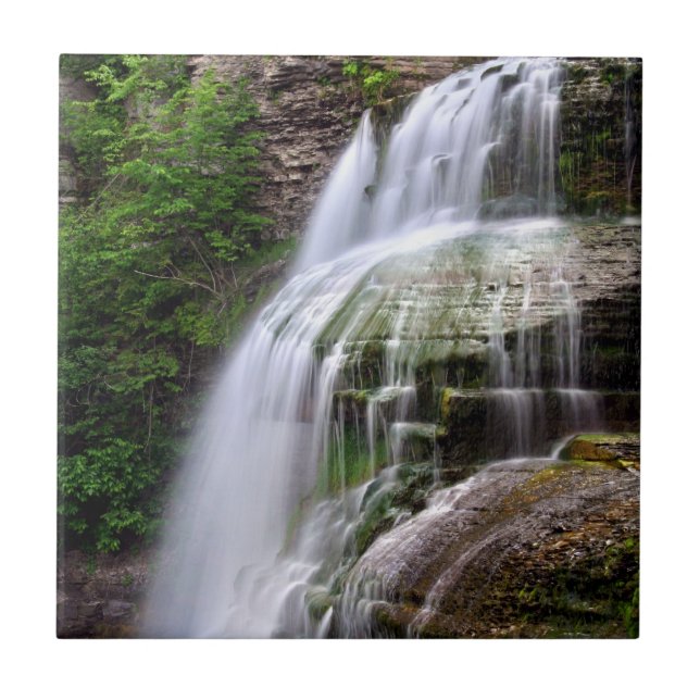 Wasserfall-Keramik-Fliese Fliese (Vorderseite)