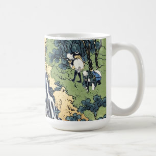 Wasserfall Kirifuri in der Nähe des Kurokami-Gebir Kaffeetasse