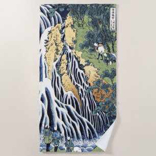 Wasserfall Kirifuri in der Nähe des Kurokami-Gebir Strandtuch