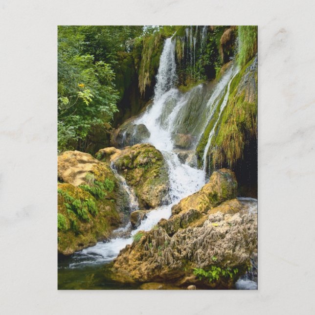 Wasserfall Kravice, Bosnien-Herzegowina Postkarte (Vorderseite)