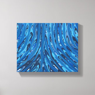 Wasserfall Leinwanddruck