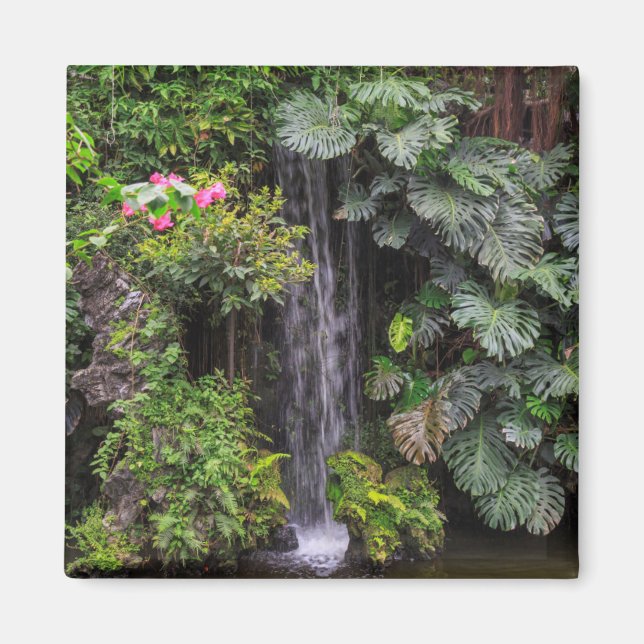 Wasserfall "Lush Garden", China Magnet (Vorne)