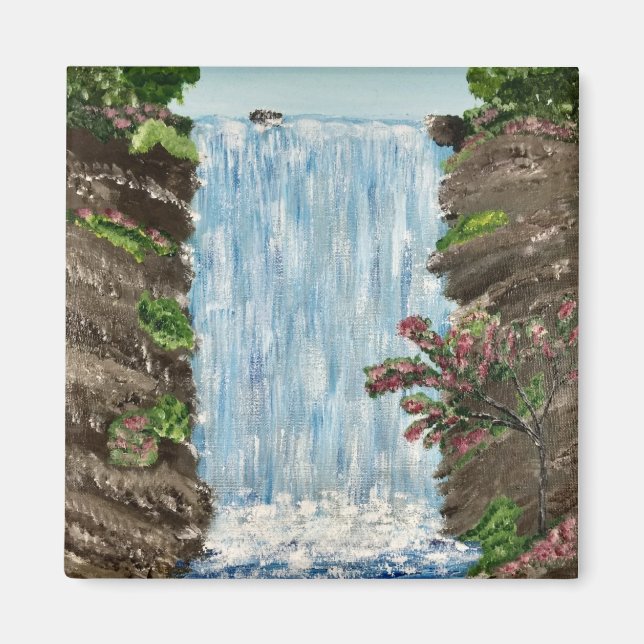 Wasserfall-Magnet Magnet (Vorne)