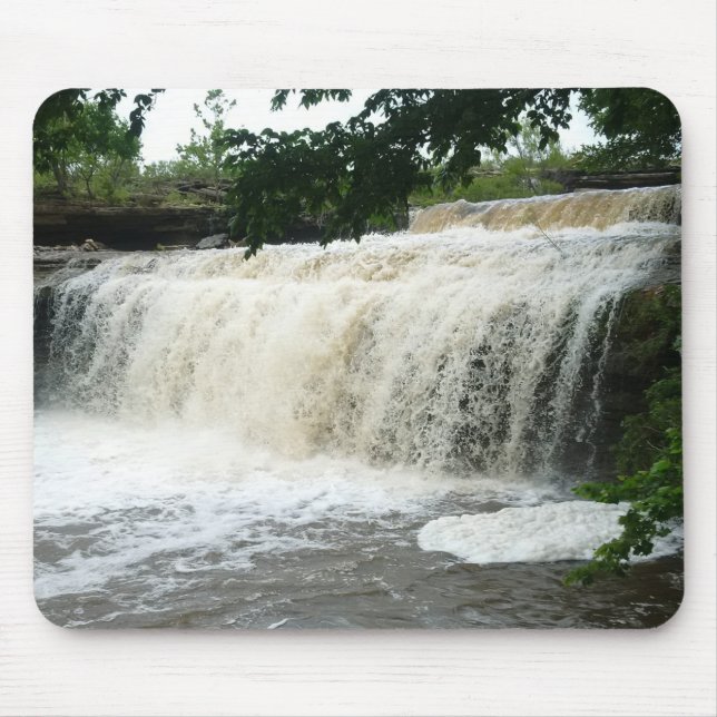 Wasserfall Mousepad (Vorne)
