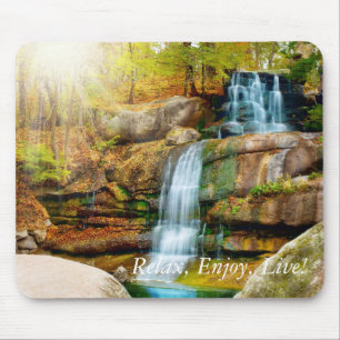 Wasserfall Mousepad