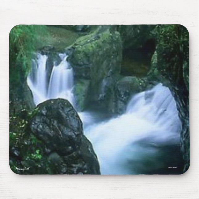 Wasserfall Mousepad (Vorne)
