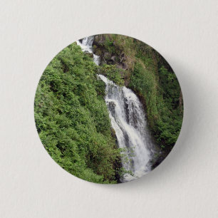 Wasserfall nahe Hilo, Hawaii Button