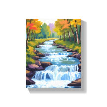 Wasserfall Natur Landschaftsmalerei