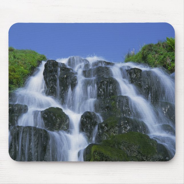 Wasserfall, Portree, Insel Skye, Highlands, Mousepad (Vorne)