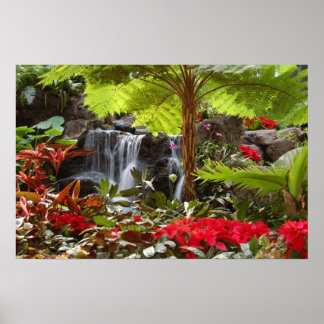Wasserfall Poster