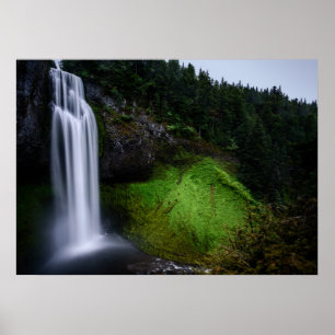Wasserfall Poster