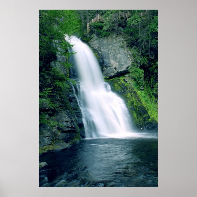 Wasserfall Poster (Vorne)