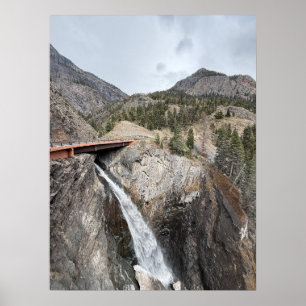 Wasserfall Poster