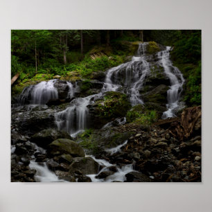 Wasserfall Poster