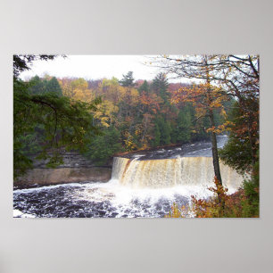 Wasserfall Poster