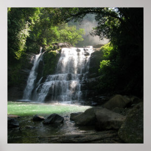 Wasserfall Poster