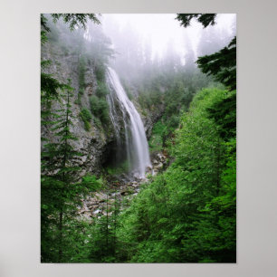 Wasserfall Poster