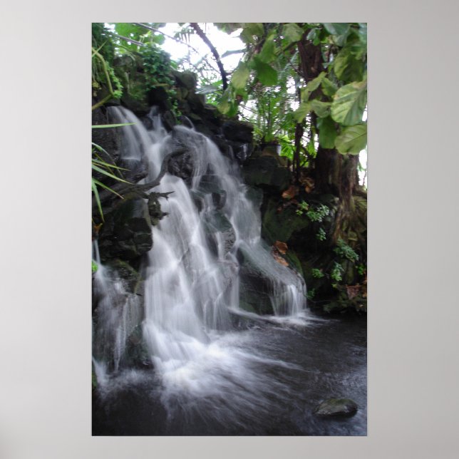 Wasserfall Poster (Vorne)