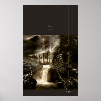 Wasserfall Poster