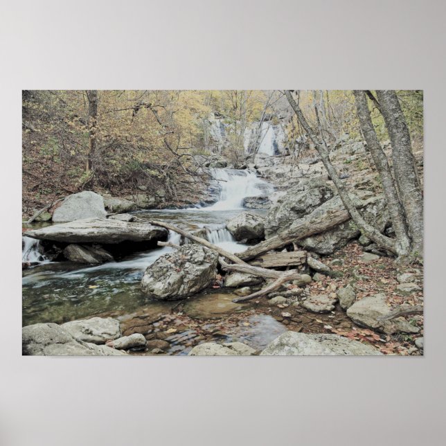 Wasserfall Poster (Vorne)