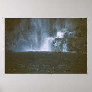 Wasserfall-Poster Poster
