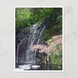 Wasserfall Postkarte