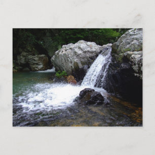 Wasserfall Postkarte