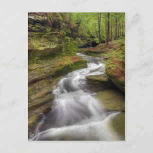 Wasserfall Postkarte