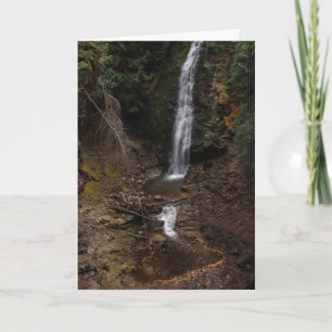 Wasserfall, Psalm 41 (42) Grußkarte Karte