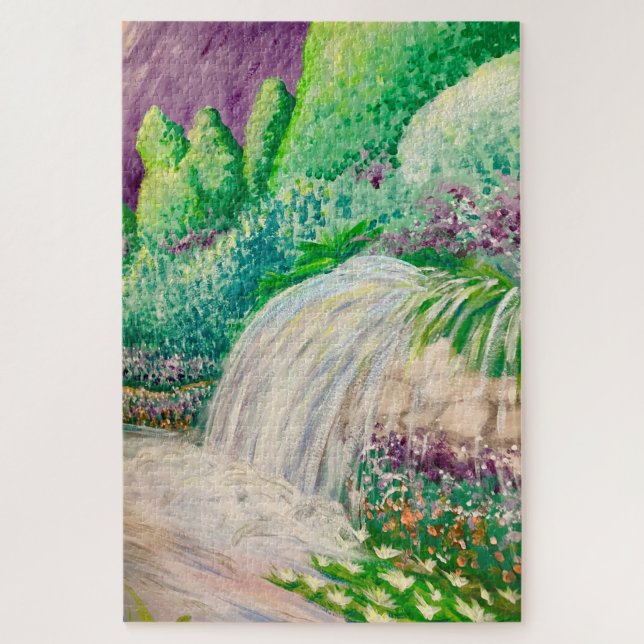 Wasserfall Puzzle (Vertikal)