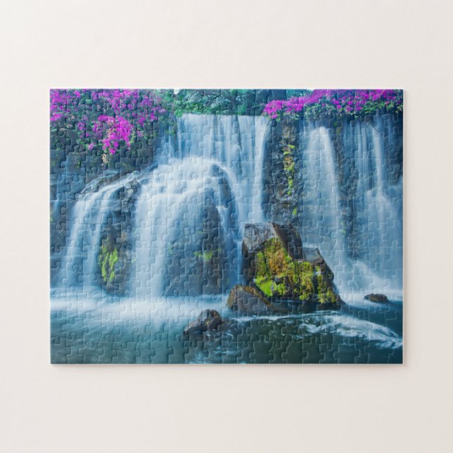 Wasserfall Puzzle (Horizontal)