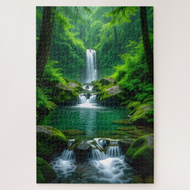 Wasserfall Puzzle (Vertikal)