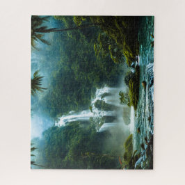 Wasserfall Puzzle