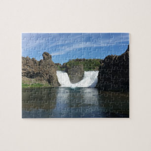 Wasserfall-Puzzle Island Puzzle