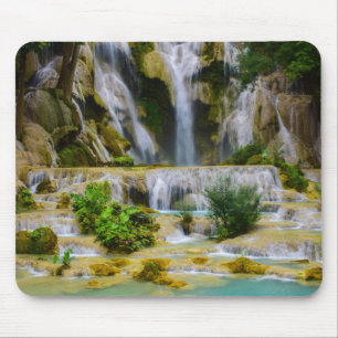 Wasserfall-Quellen Mousepad