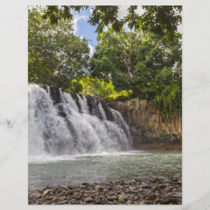 Wasserfall Rochester Falls in Souillac Mauritius