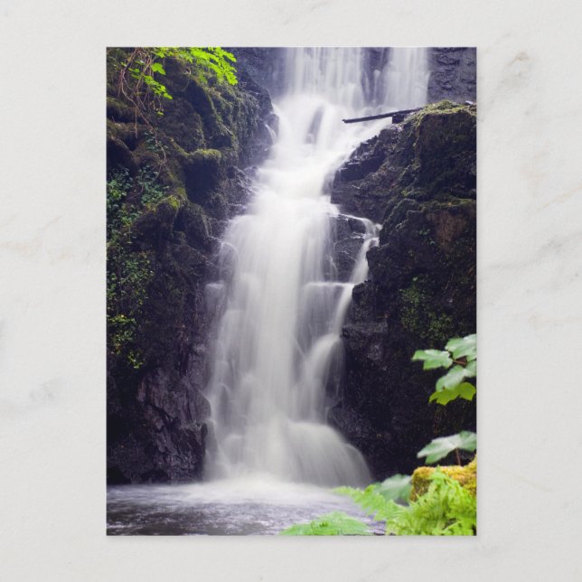 Wasserfall, Schottland Postkarte (Vorderseite)