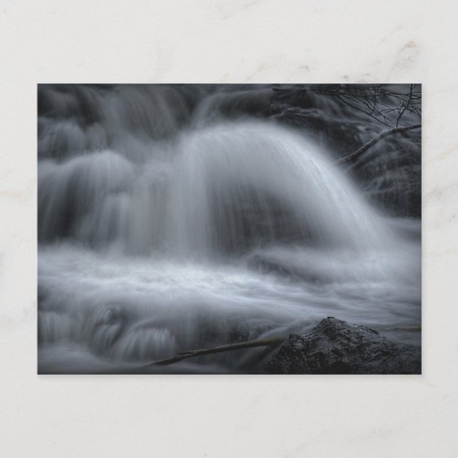 Wasserfall-Serenade Postkarte (Vorderseite)