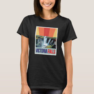 Wasserfall Souvenir Africa Victoria Falls Zimbabwe T-Shirt