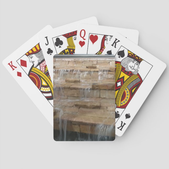 Wasserfall Spielkarten (Rückseite)