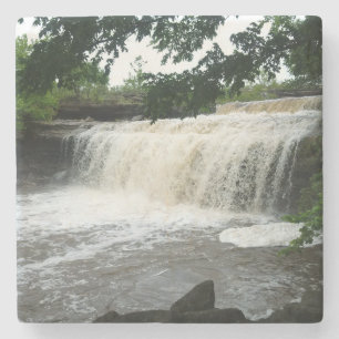 Wasserfall  steinuntersetzer