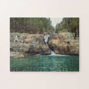 Wasserfall Strathcona Park Vancouver Island Puzzle
